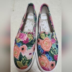 Rifle Paper Co. Floral Slip-On Loafers - Multicolor